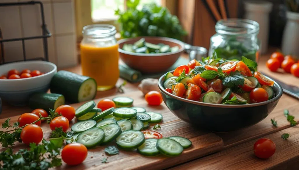 Viral Cucumber Salad Preparation Viral Cucumber Salad Preparation