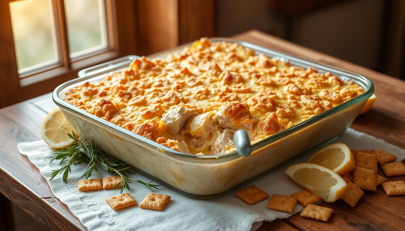 ritz cracker chicken casserole