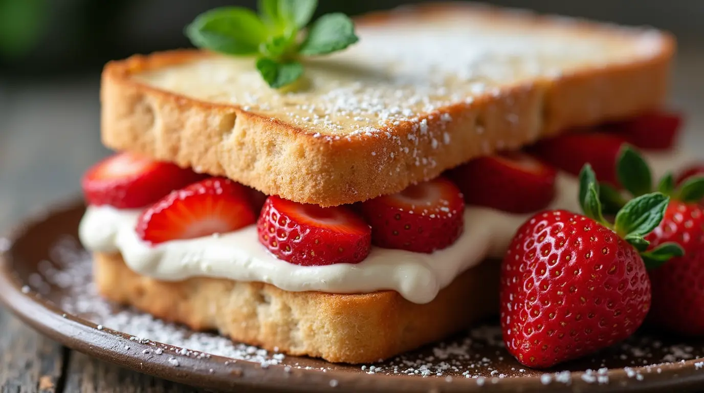 Strawberry sando