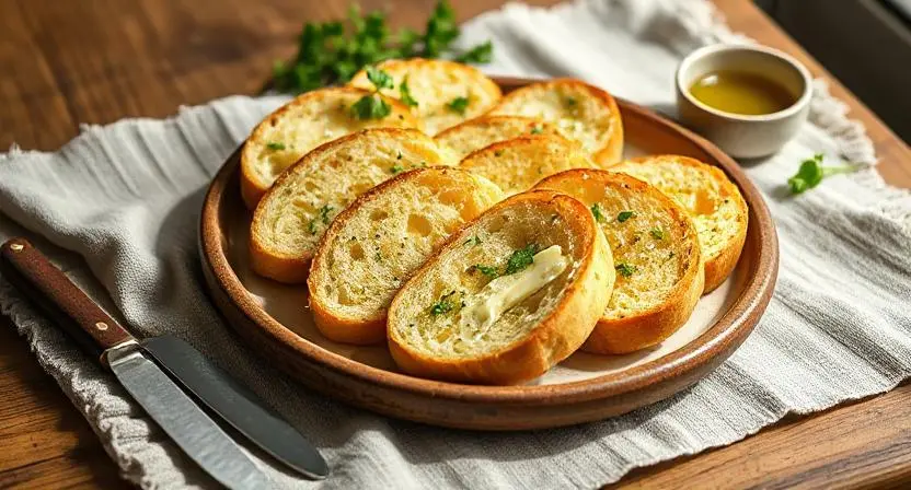Gluten Free Garlic Bread