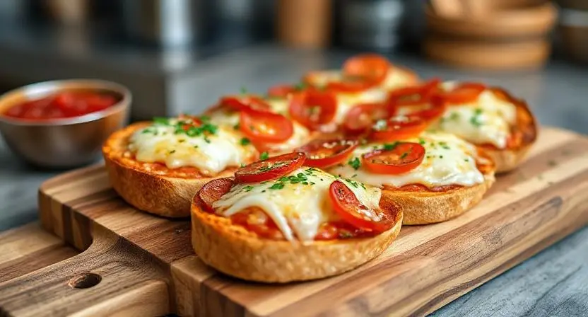 garlic bread pizza