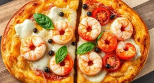 garlic bread pizza