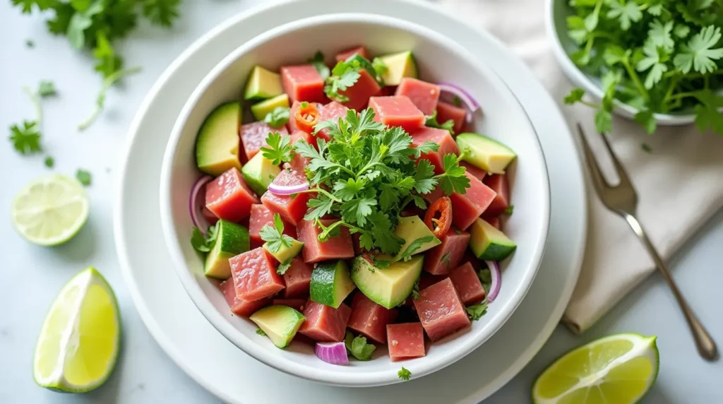 tuna ceviche