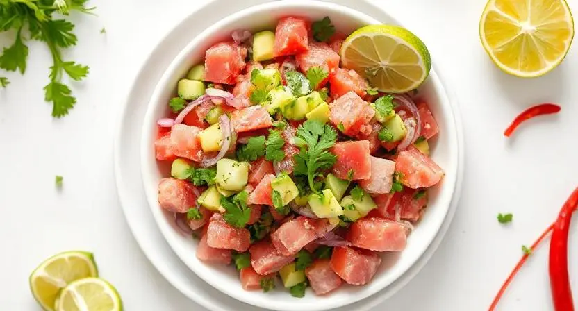 tuna ceviche