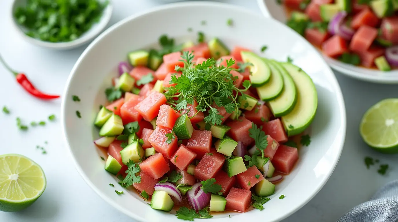 tuna ceviche